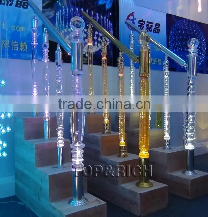 High quality wholesale acrylic balustrade for stair