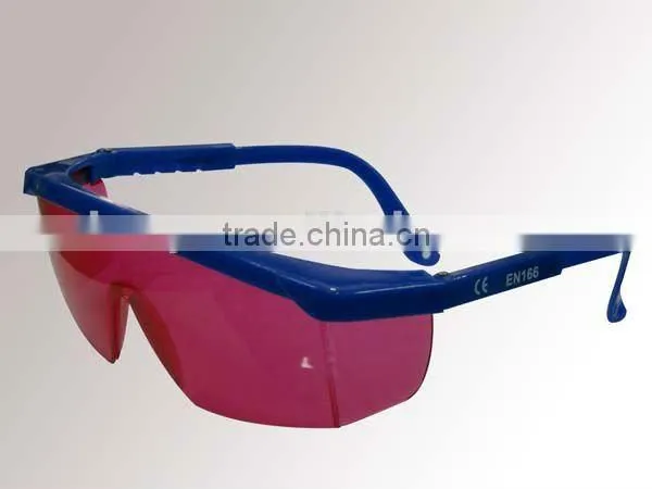 2016 best selling safety glasses 2.2mm PC lens safety protective eye glasses clear lens lab safety glasses for sales