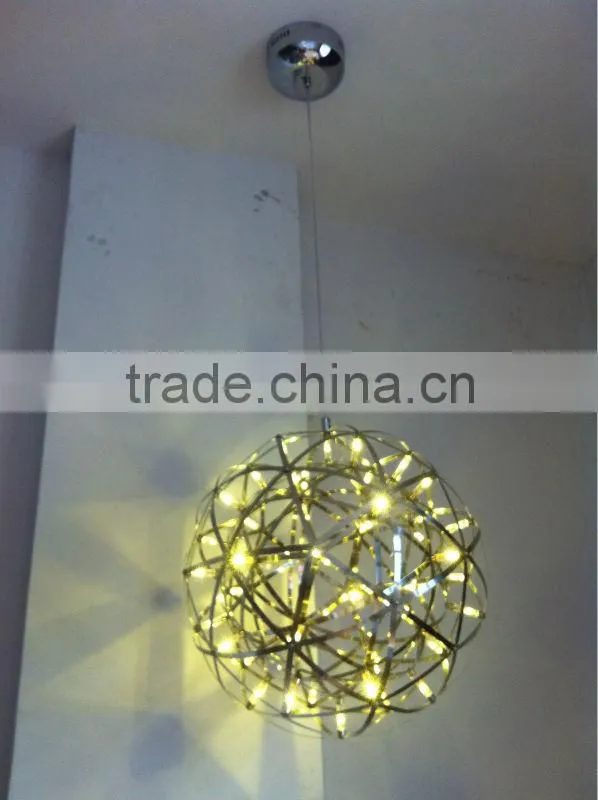 Stainless Steel LED Chandeliers Italy Style Pendant Lamps