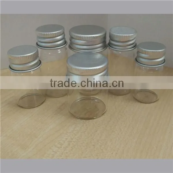 30*40mm aluminum cap medical bottle , pill bottle, glass bottle