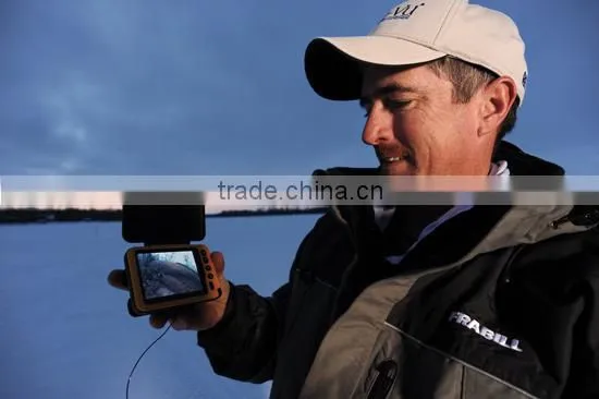 IP68 15/25 m Underwater Infrared LEDs Fish Finder Camera, infrared Camera With 3.5'' Display factory in shenzhen