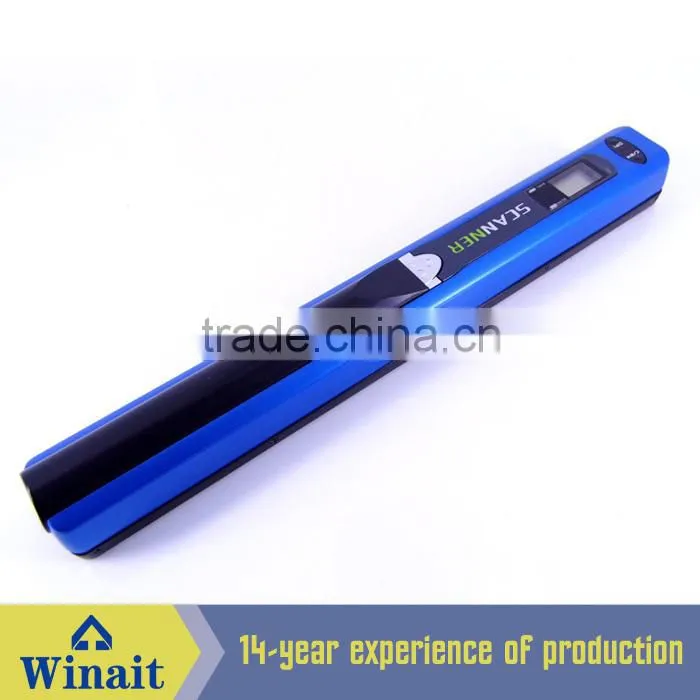 film scanner 2014 new design handheld A4 document scanner wireless pen scanner WT-TSN425