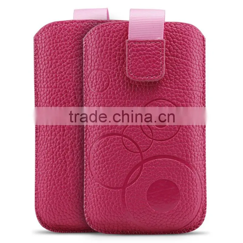 Belt pouch bag for phone,PU leather material universal pouch