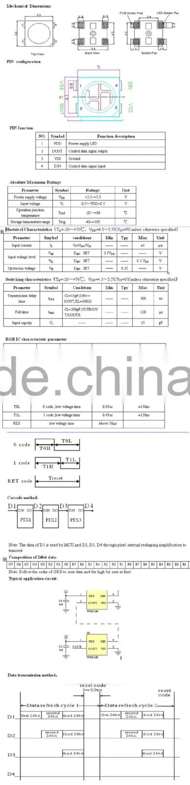WS2812B SMD