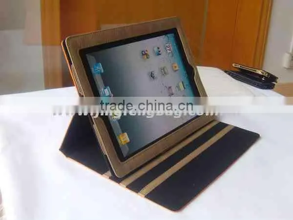 2012 newest design pu leather tablet case