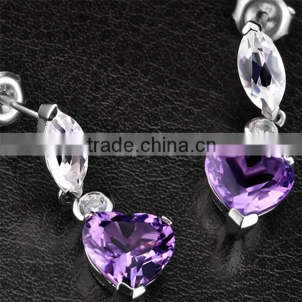 wholesale silver jewelry import italy silver new design earrings