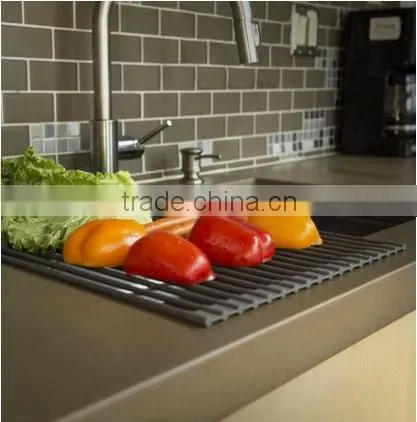 Hot Sell Stainless Steel Folding Dish Rack