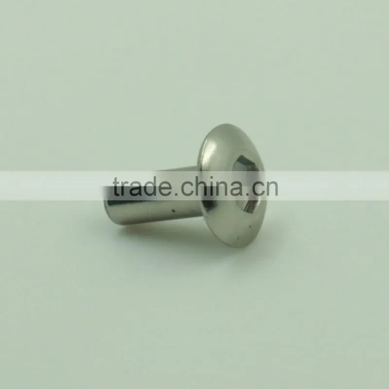 Wholesale nickel free metal socket head compression rivet for bags