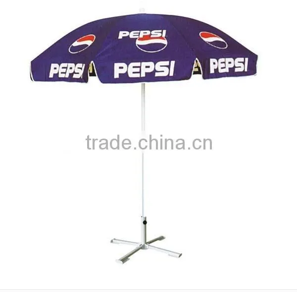 Plastic handle promotional advertising beach umbrella