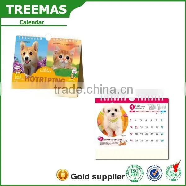 Custom design paper perfume calendar clocks for elderly christmas english china supplier