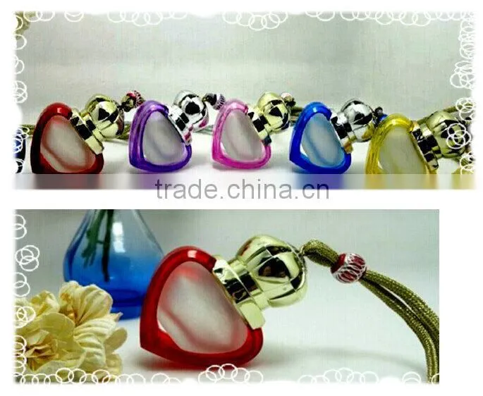 hanging car perfume bottle