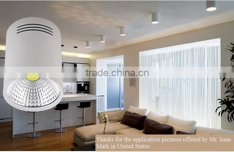 High quanlity led COB Downlights, LED indoor lights, LED Surface Mounted Downlights