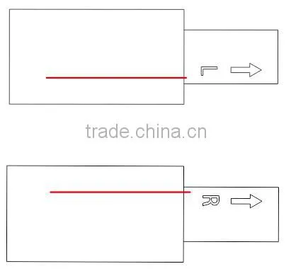 2 Wires power connector XR-261 for led Lighting track live end
