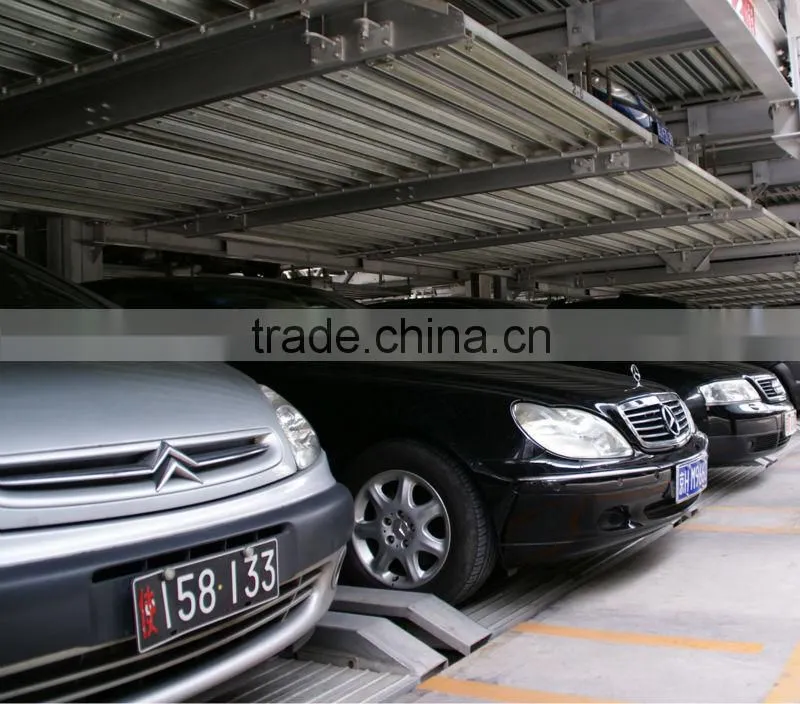 Smart multilayer puzzle parking system