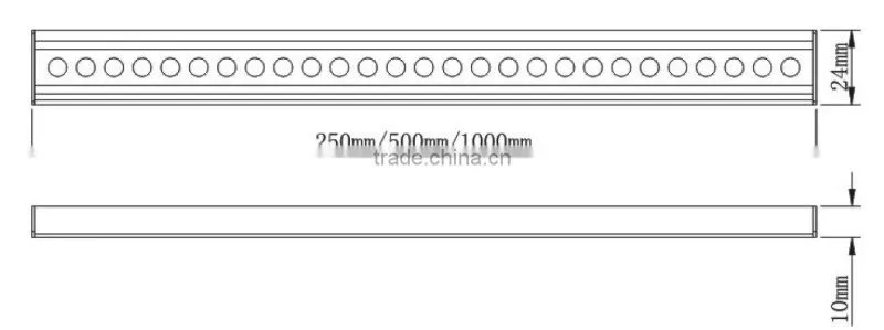 25cm Aluminum LED Strip Light