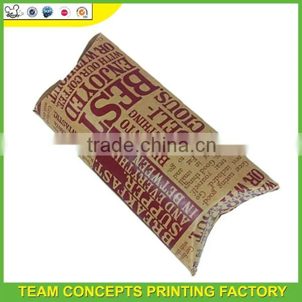 Brown color window pillow box