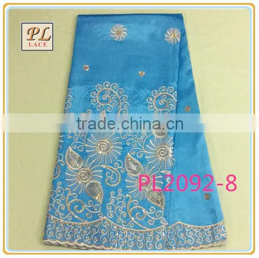 2015 New Desigh George Lace of dark blue