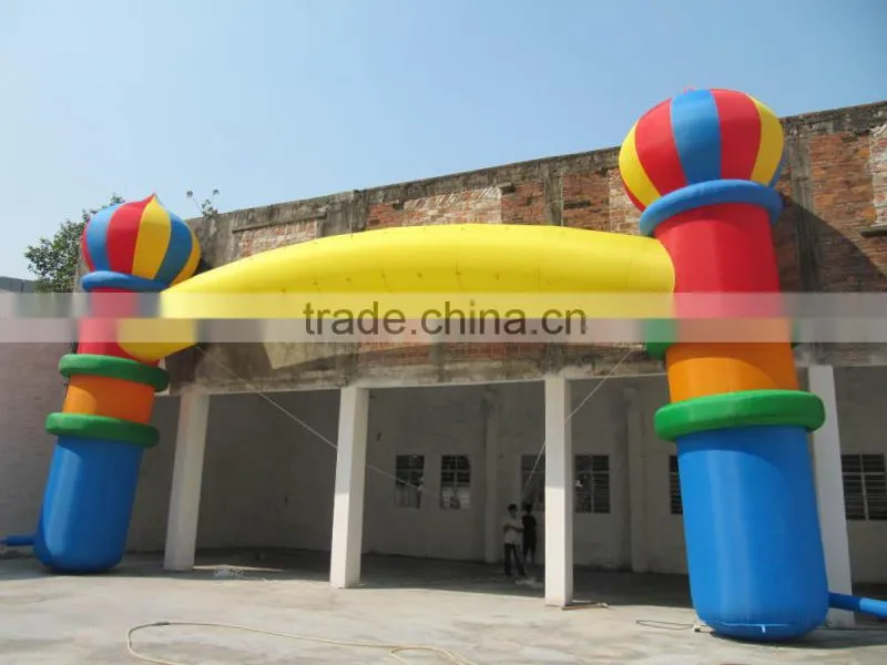 hot sale inflatable flower arch for kinds of advertising campaign and festival