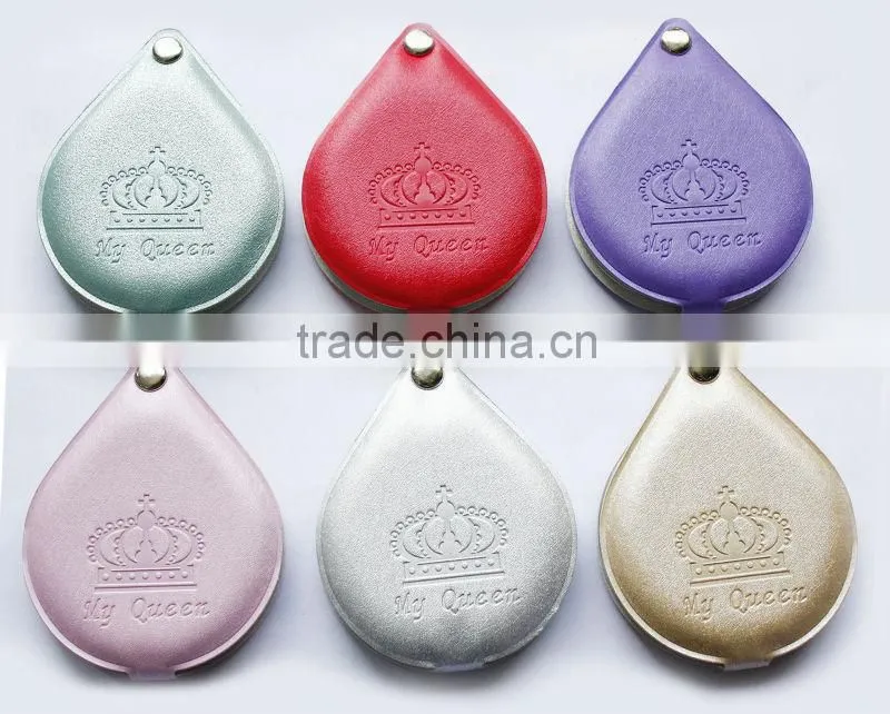 2015 newly crown embossed cheap pocket mirror for wholesale,ME301-E