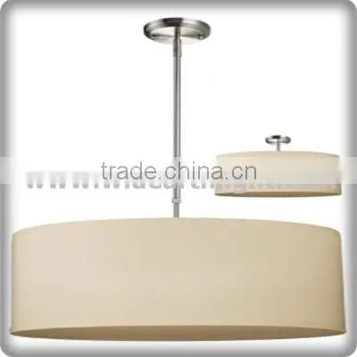 UL CUL Listed Bedroom Living Room Modern Hotel Pendant Lamp For With Fabric Shade C50258