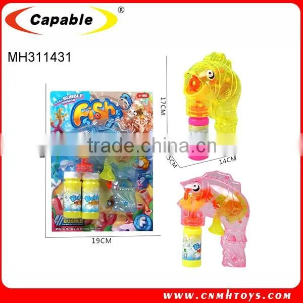 children happy toy wholesale bubble gun with light