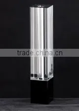 crystal candleholders