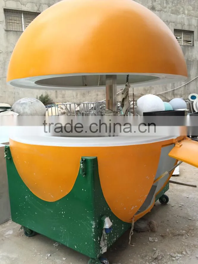 Popular outdoor tea bar juice bar kiosk cold drinks kiosk design for catering