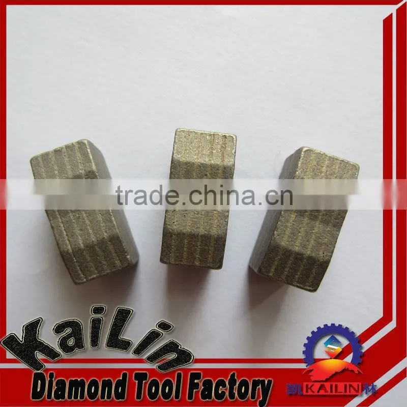 High quality granite cutting teeth for granite saw blade