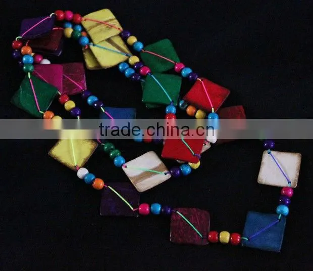Hot Sale Fashionable National Features Colorful Necklace