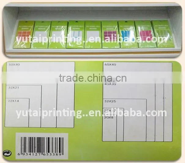 Red heart shape blank adhesive mylar labels