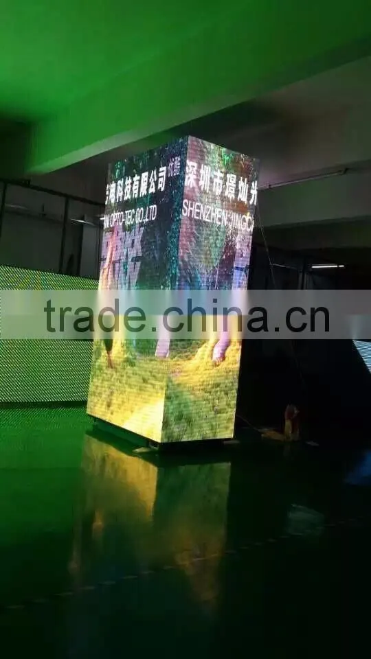 High Resolution P3 Led Cube Display SMD full color indoor led Display for stage/wedding/exhibition/night club