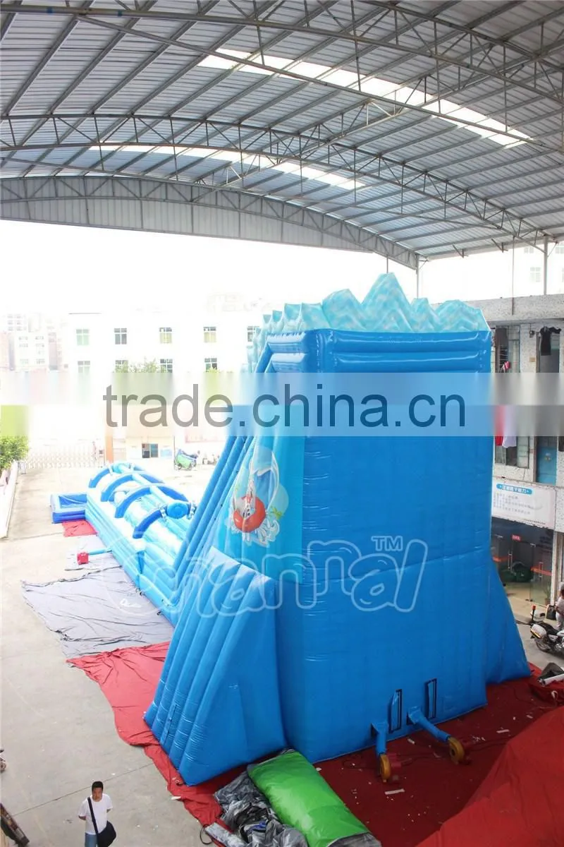 High quality best selling buy commercial inflatable huge blow up water slides