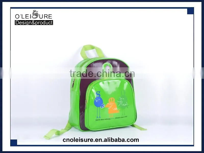Zipper backpack High-grade cartoon backpack baby backpack