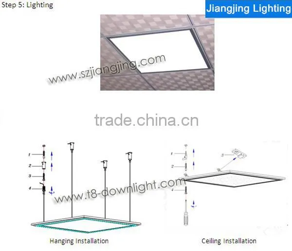 40w 2700-6500K CCT 3000LM dimmable white led downlight square