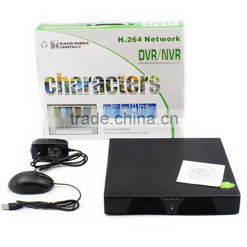 Best Quality NVR 4CH 1080P P2P Video Recorder YJS-NVR6004