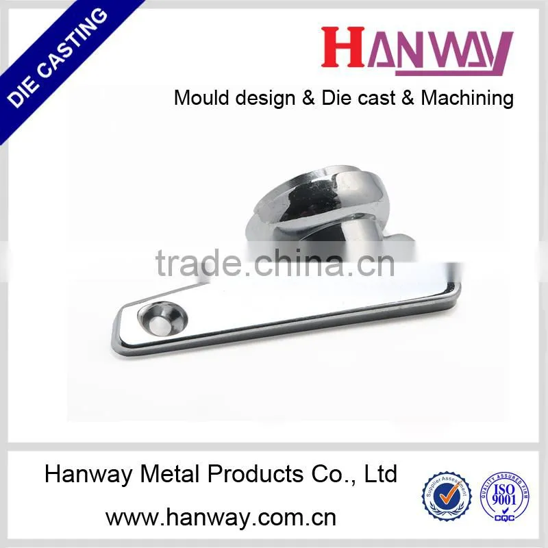 China factory customized die casting aluminum swivel chair base parts