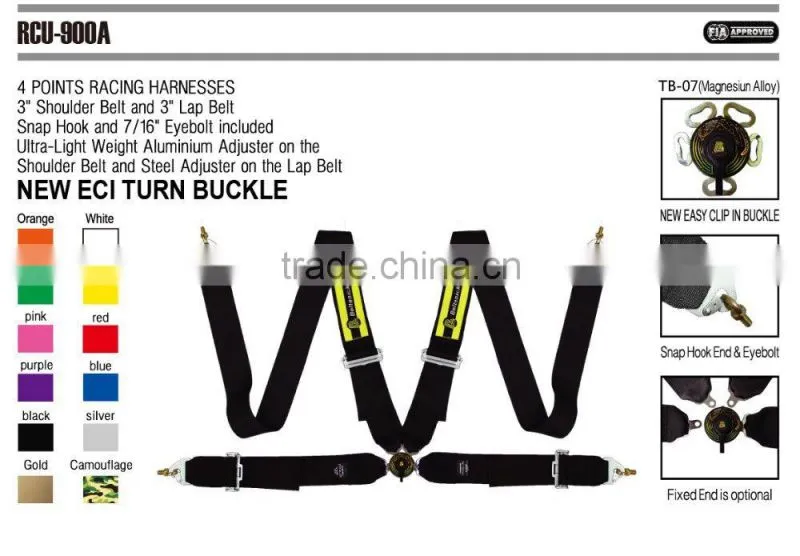 Beltenick FIA Car Racing Harness RCU-900A