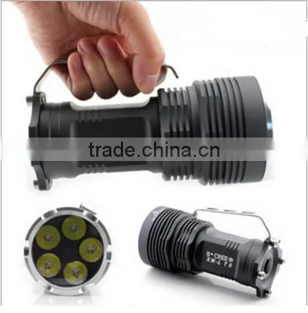 Lumifire 3100 Super Power 5pcs XML-T6 LED 5000 Lumen Super Bright Flashlight LED