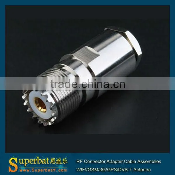 UHF Clamp Jack connector for LMR400 New Listing