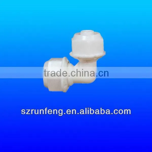 Plastic pipe fittings elbow