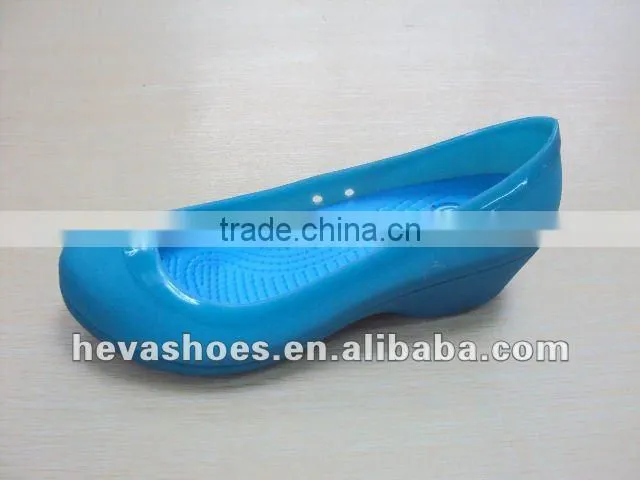 2012 High-heeled lady PVC shoes