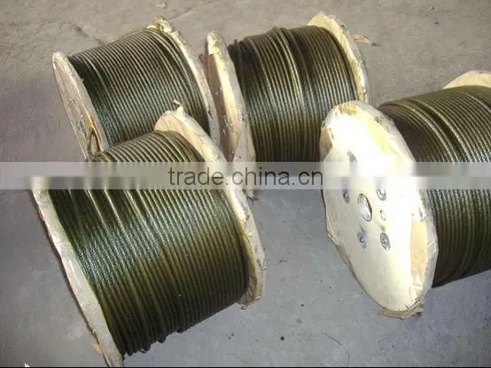 7x7 PVC Coated Galvanized steel wire rope