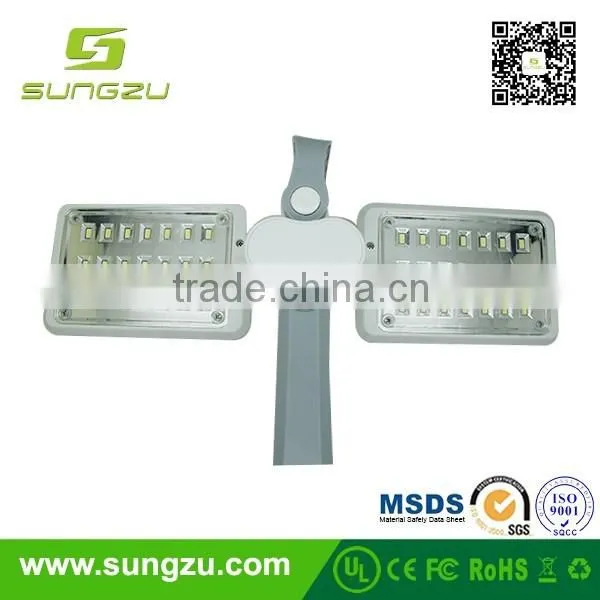1w 42 led 2500mah high brightness rechargable waterproof garden solar lighting tiles for garden