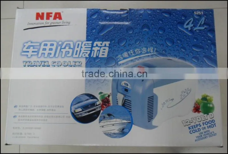 4L NFA Brand auto fridge from power tiger high quality car fridge on promotion