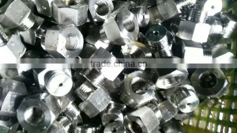 stainless steel threaded bolt nut