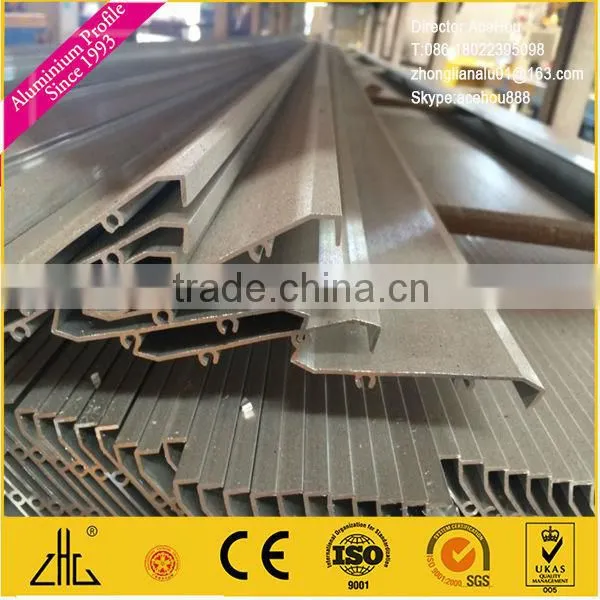 WOW!!!20 years three rails aluminium pool fence black powder coated /Powder coating aluminum extrusion profile /OEM