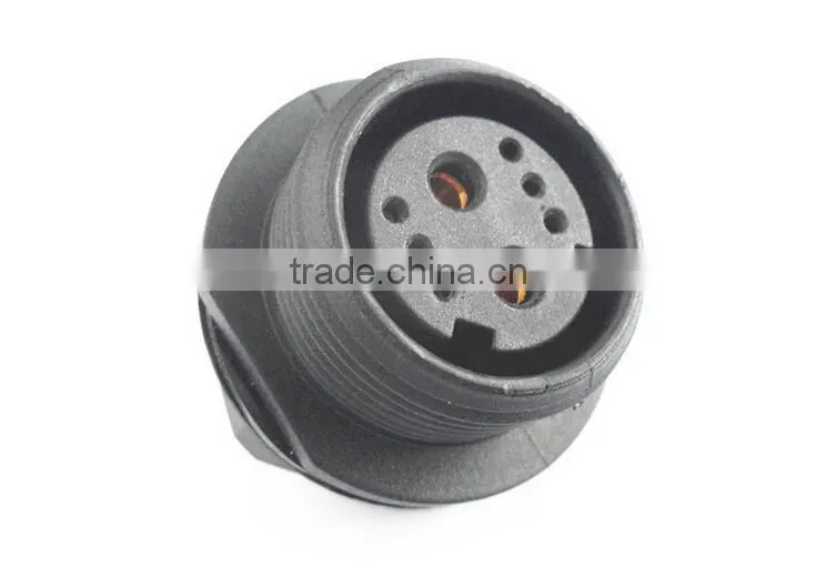 waterproof wire to board 2+6 pin electrical cable connector