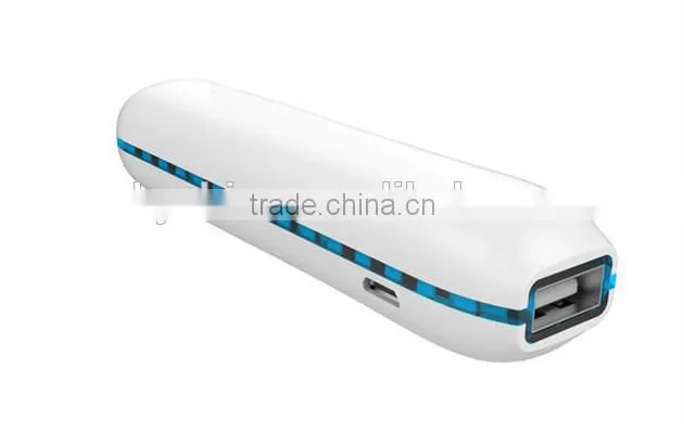1200mah---2600mah one cell power bank tunny design universal usb charger for mobile phone portable charger
