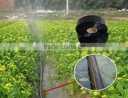 garden irrigation tube with holes