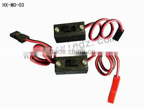 RC Heavy-duty Futaba Switch with charge port 22AWG Wire
